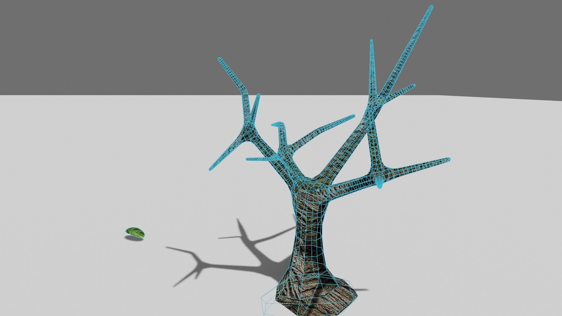 Tree PBR Free Free low-poly 3D model_5