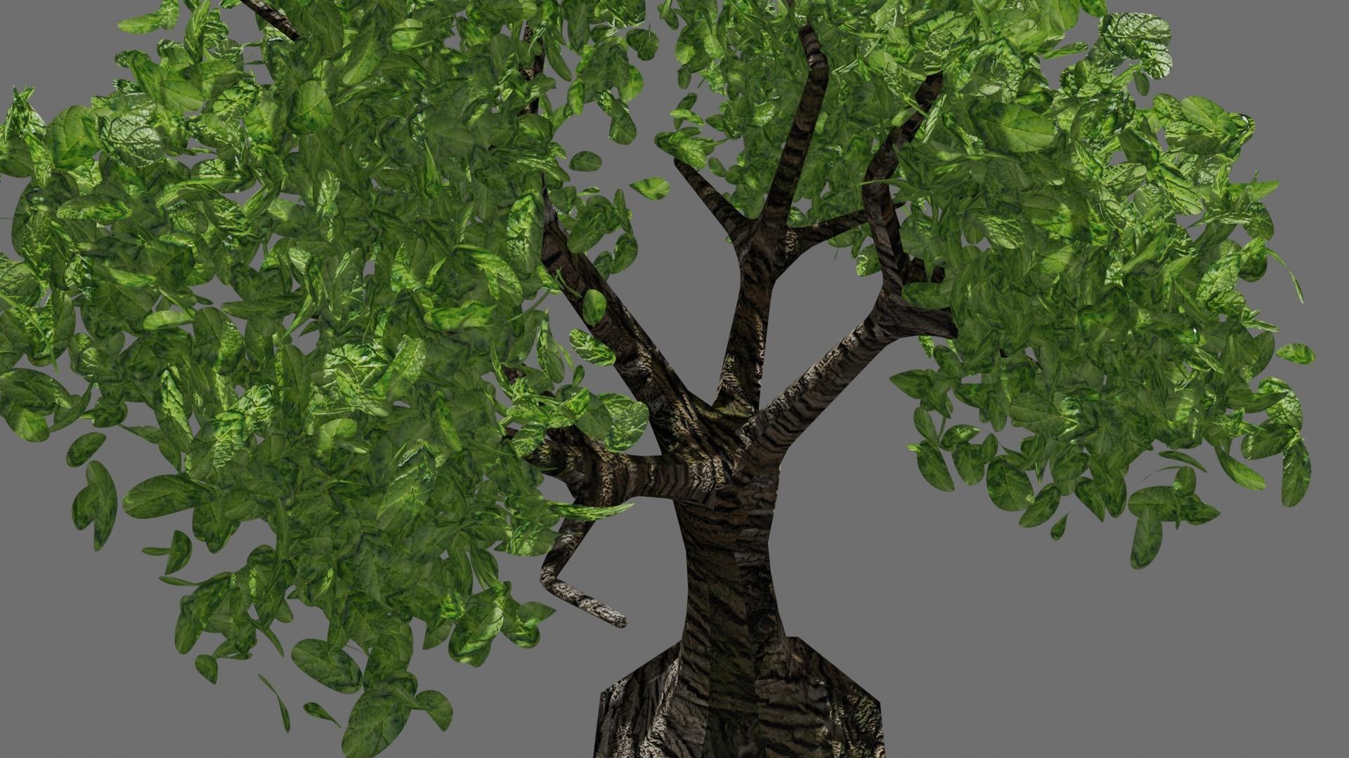 Tree PBR Free Free low-poly 3D model_3