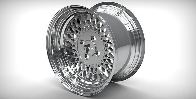 Avid Av18 Wheels 3D model