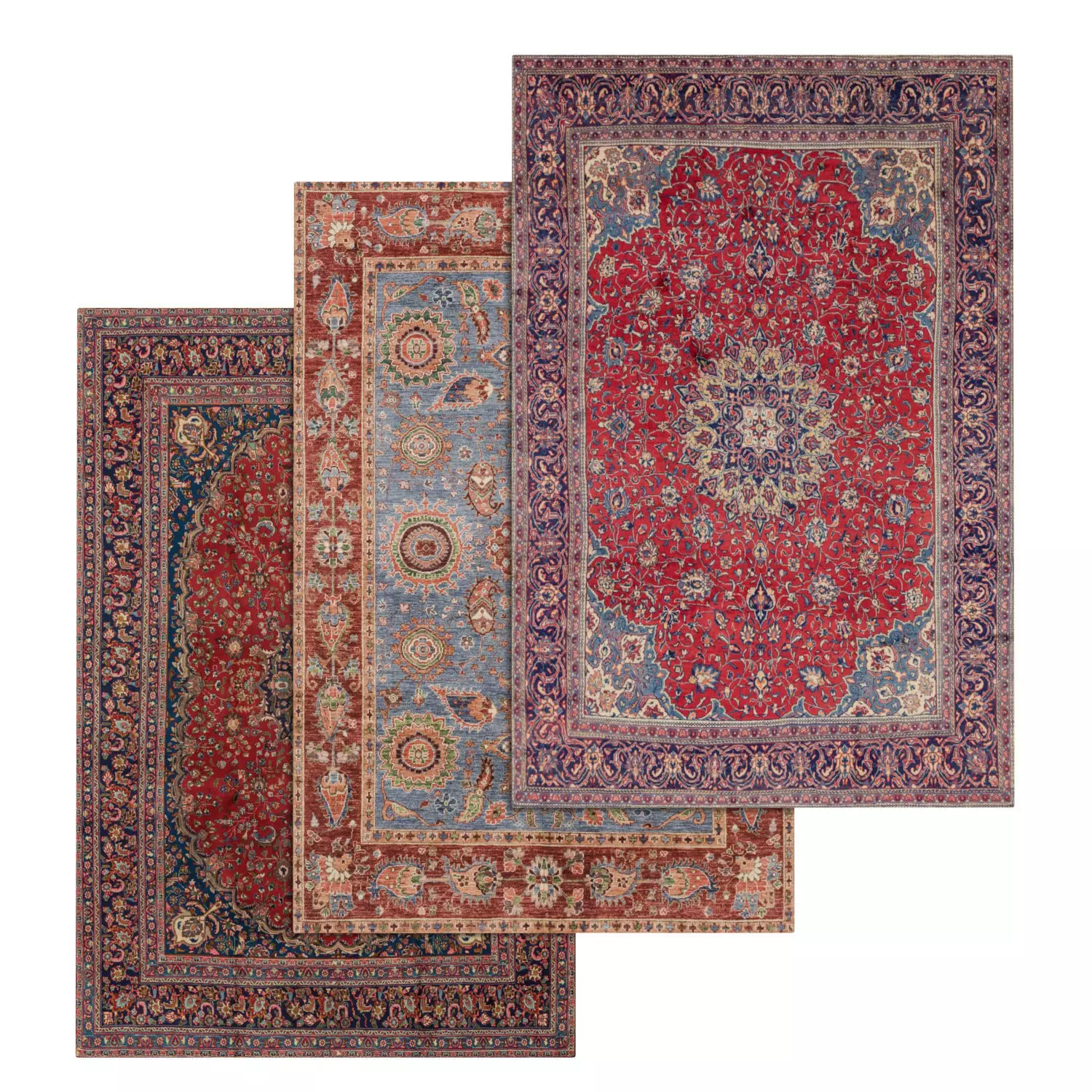 Rug Set 1888 3D model_0
