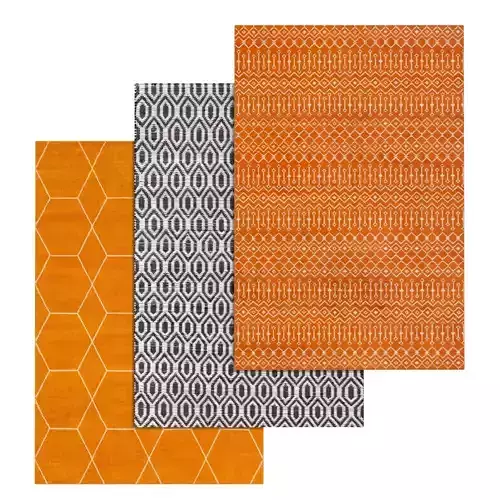 Rug Set 1890 3D model