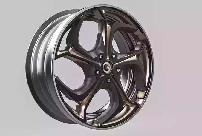 alloy wheel 3D model