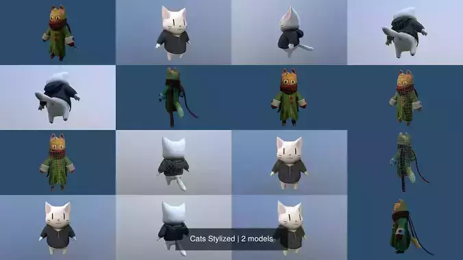 Cats Stylized