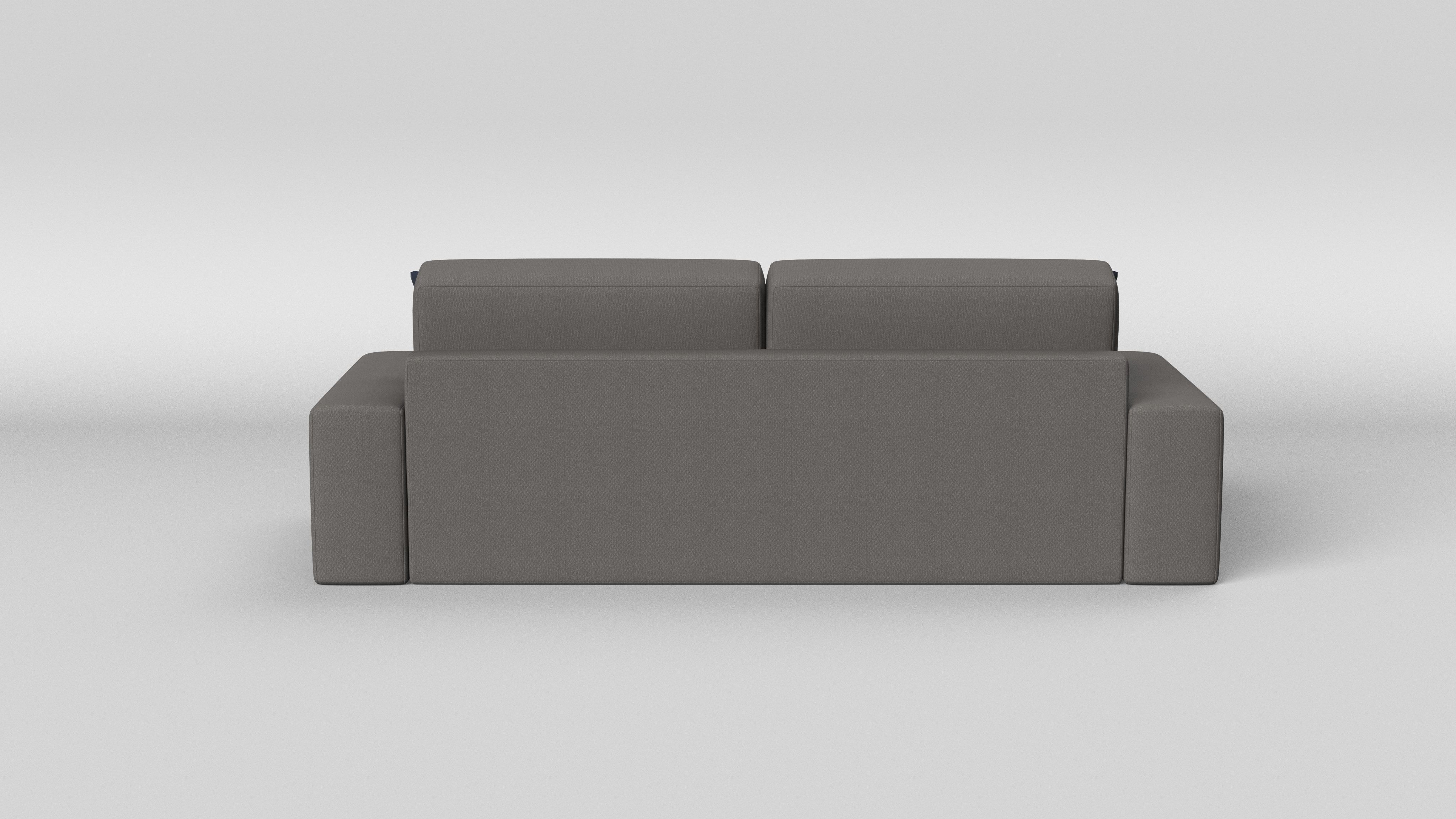 Fabric Sofa Low-poly 3D model_4