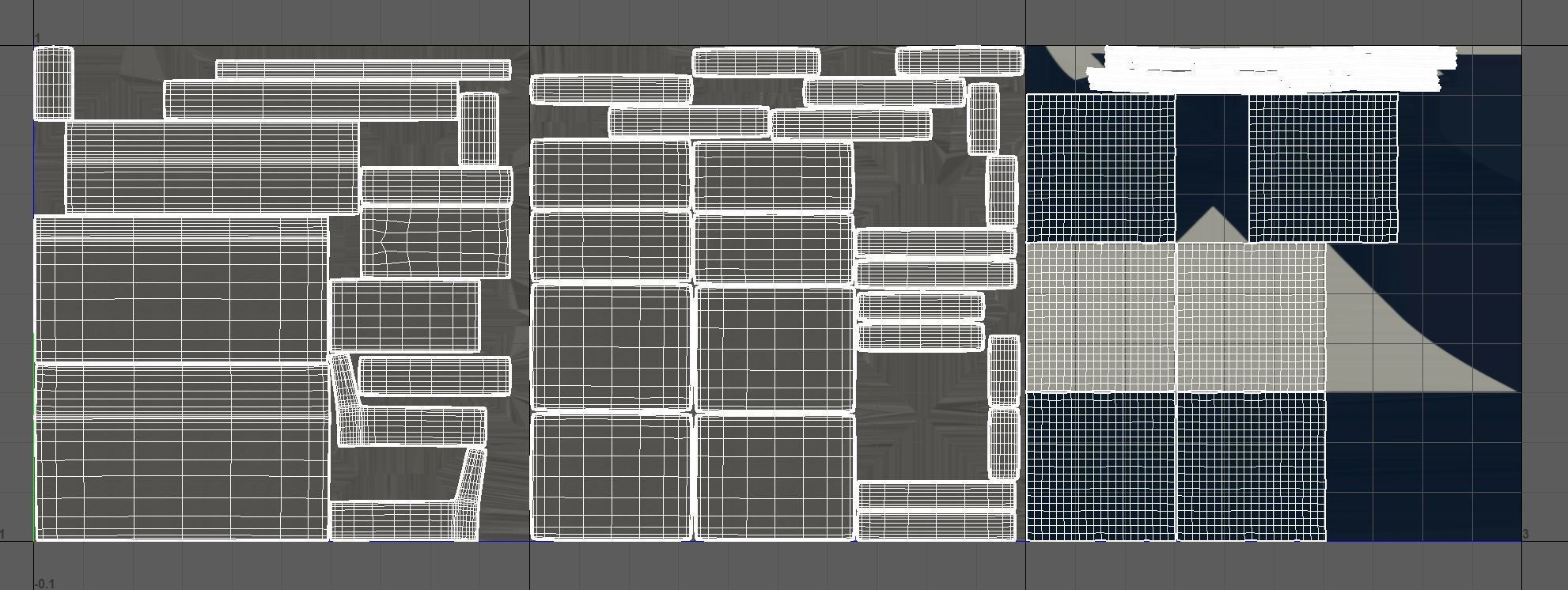 Fabric Sofa Low-poly 3D model_14