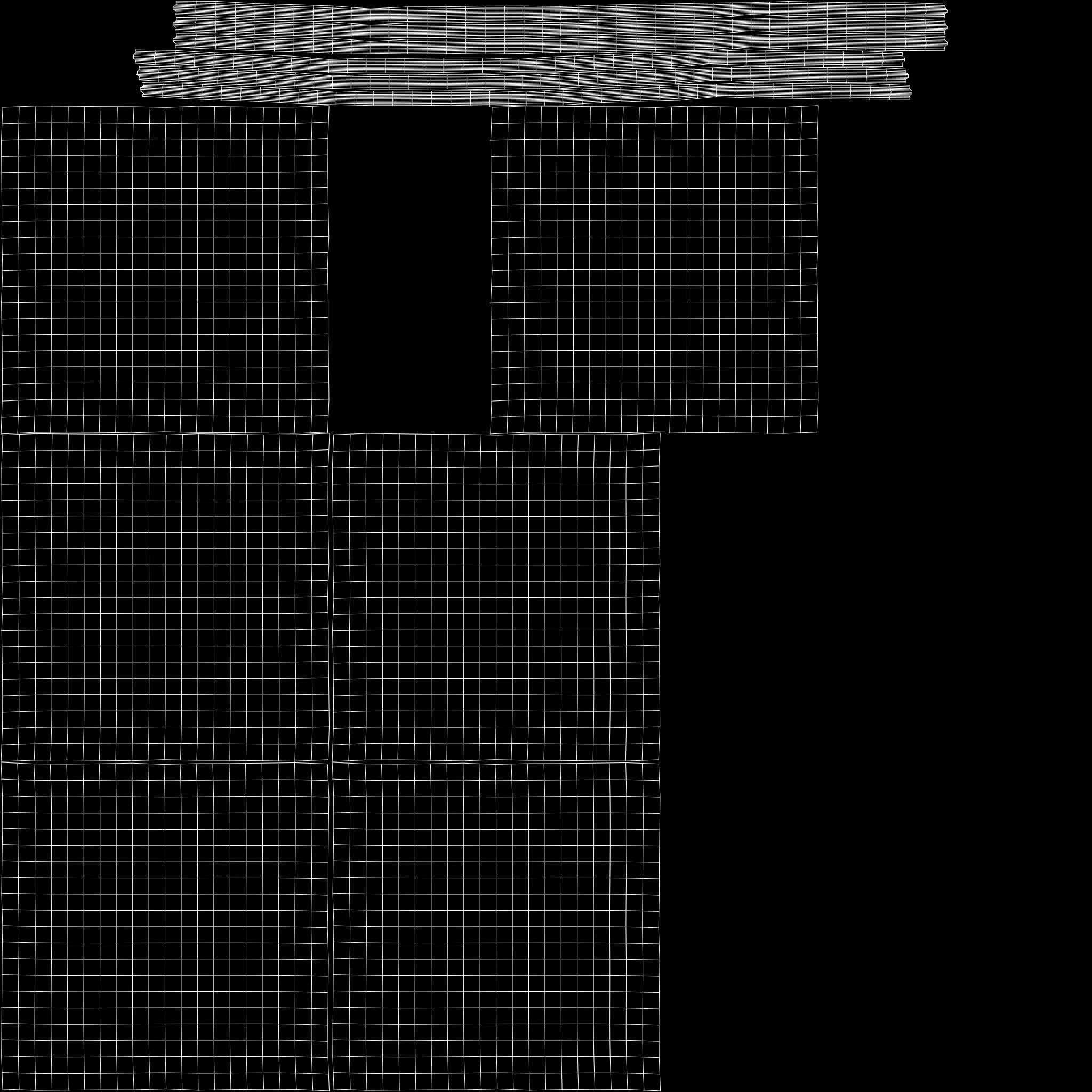 Fabric Sofa Low-poly 3D model_17