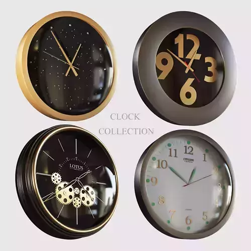 clock collection different clocks