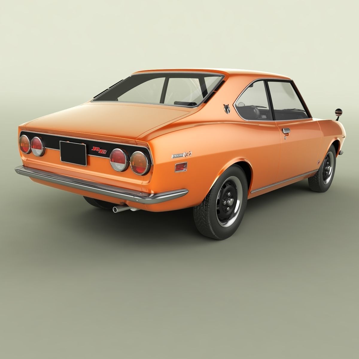 Mazda RX2 Coupe 3D model_2