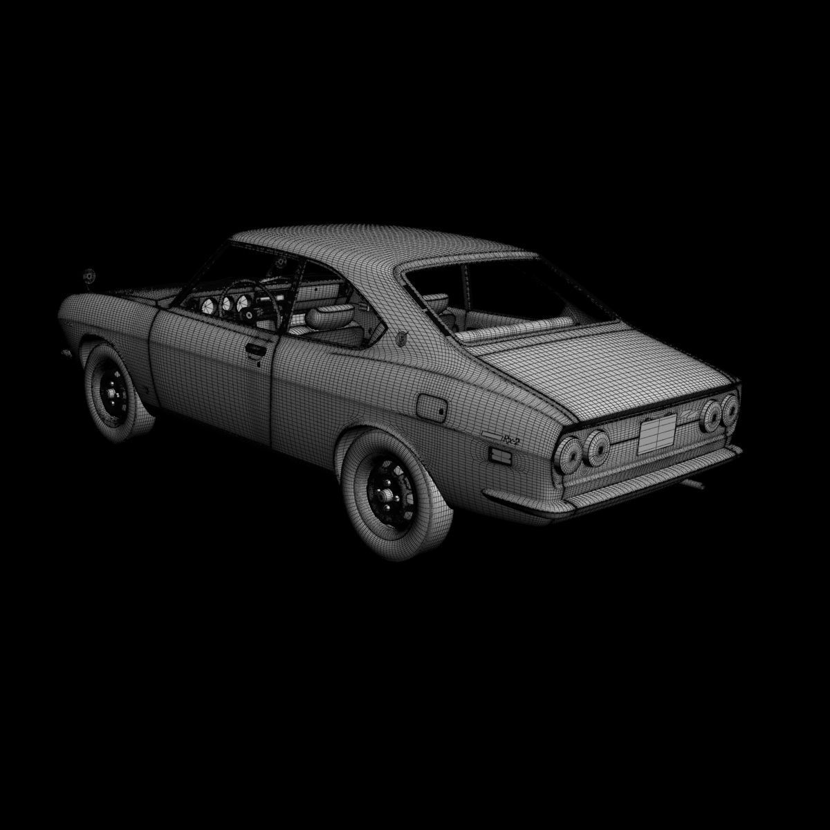 Mazda RX2 Coupe 3D model_16