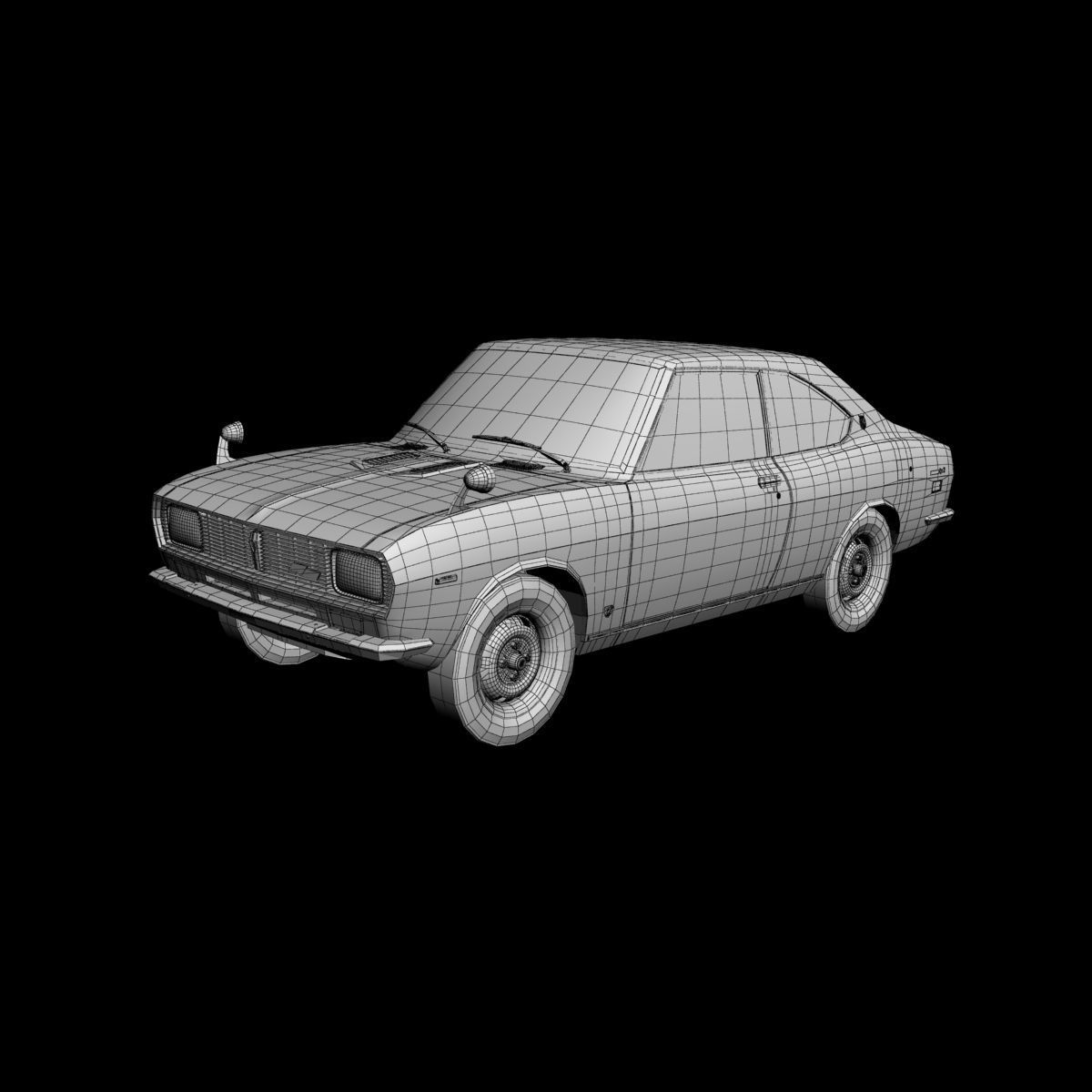 Mazda RX2 Coupe 3D model_13