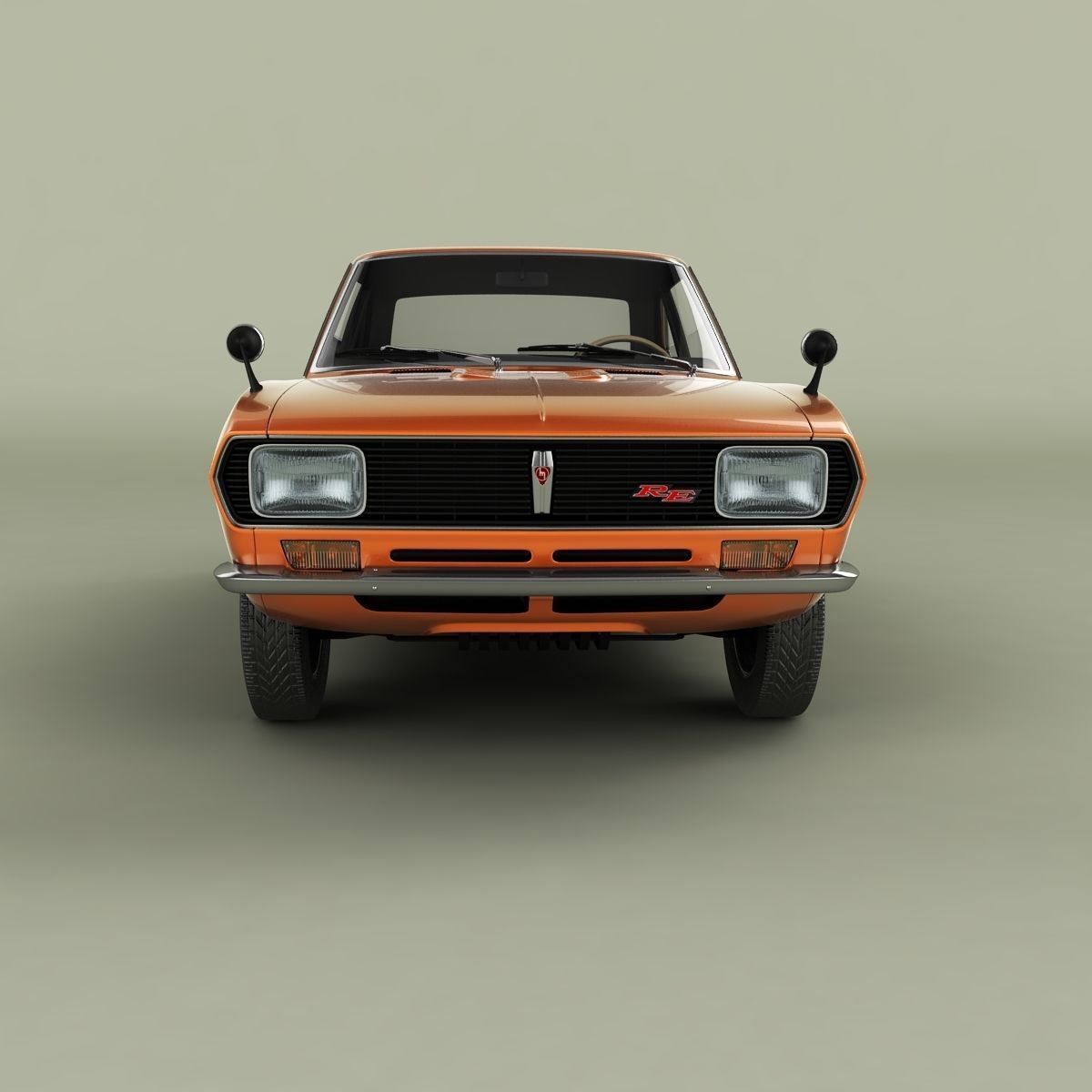Mazda RX2 Coupe 3D model_4