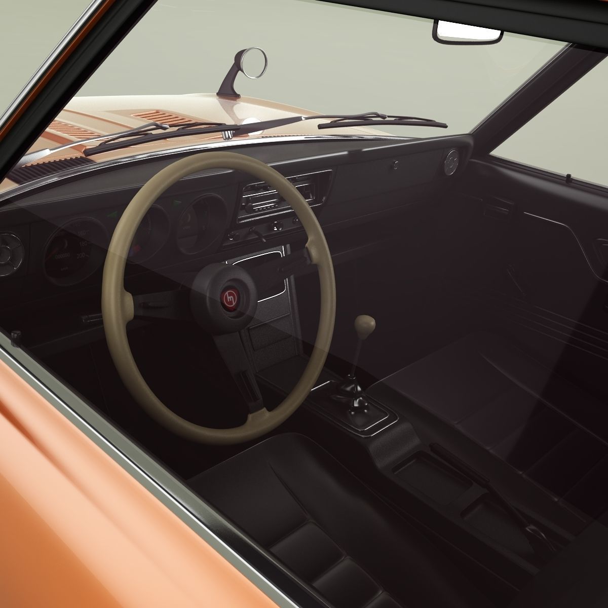 Mazda RX2 Coupe 3D model_8