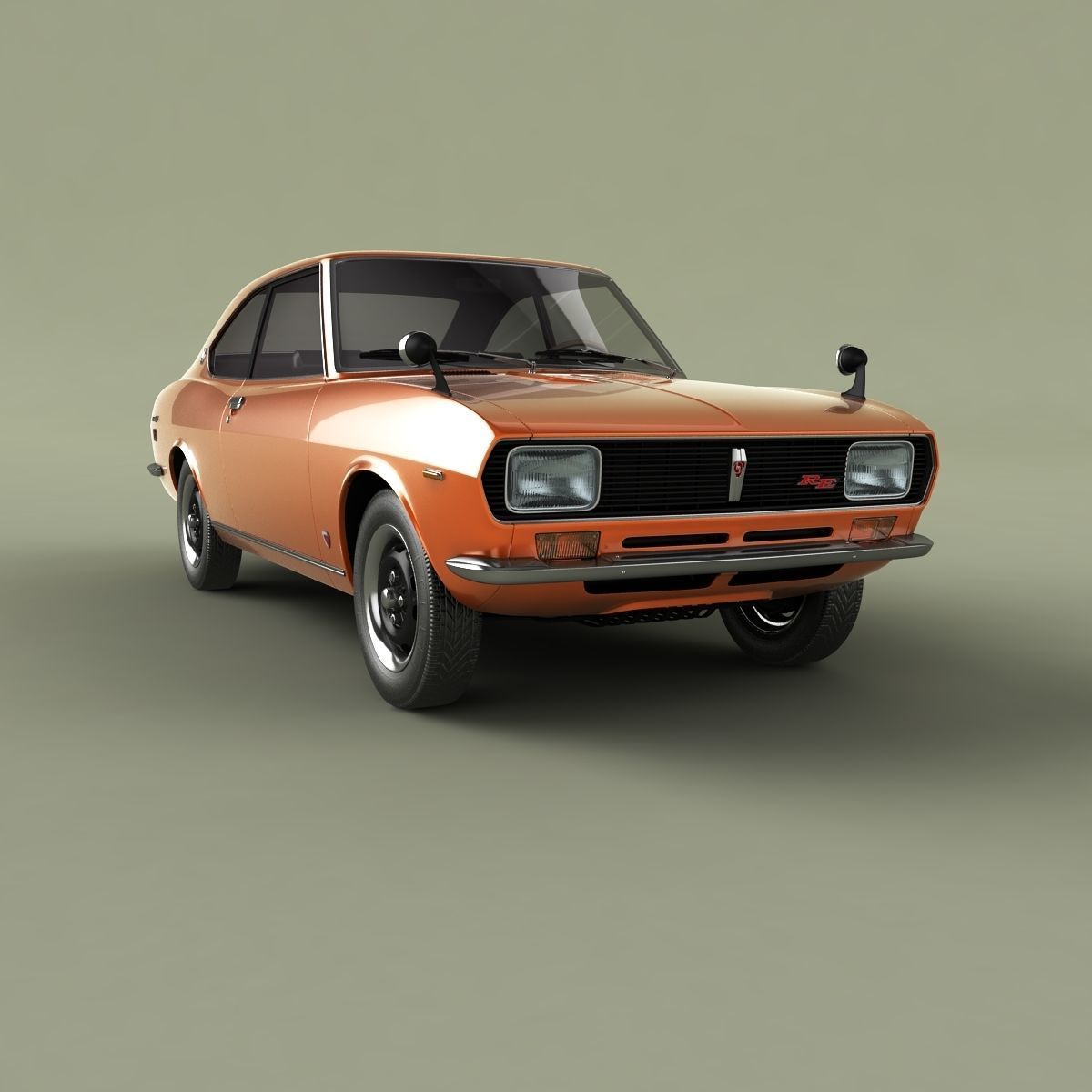 Mazda RX2 Coupe 3D model_9