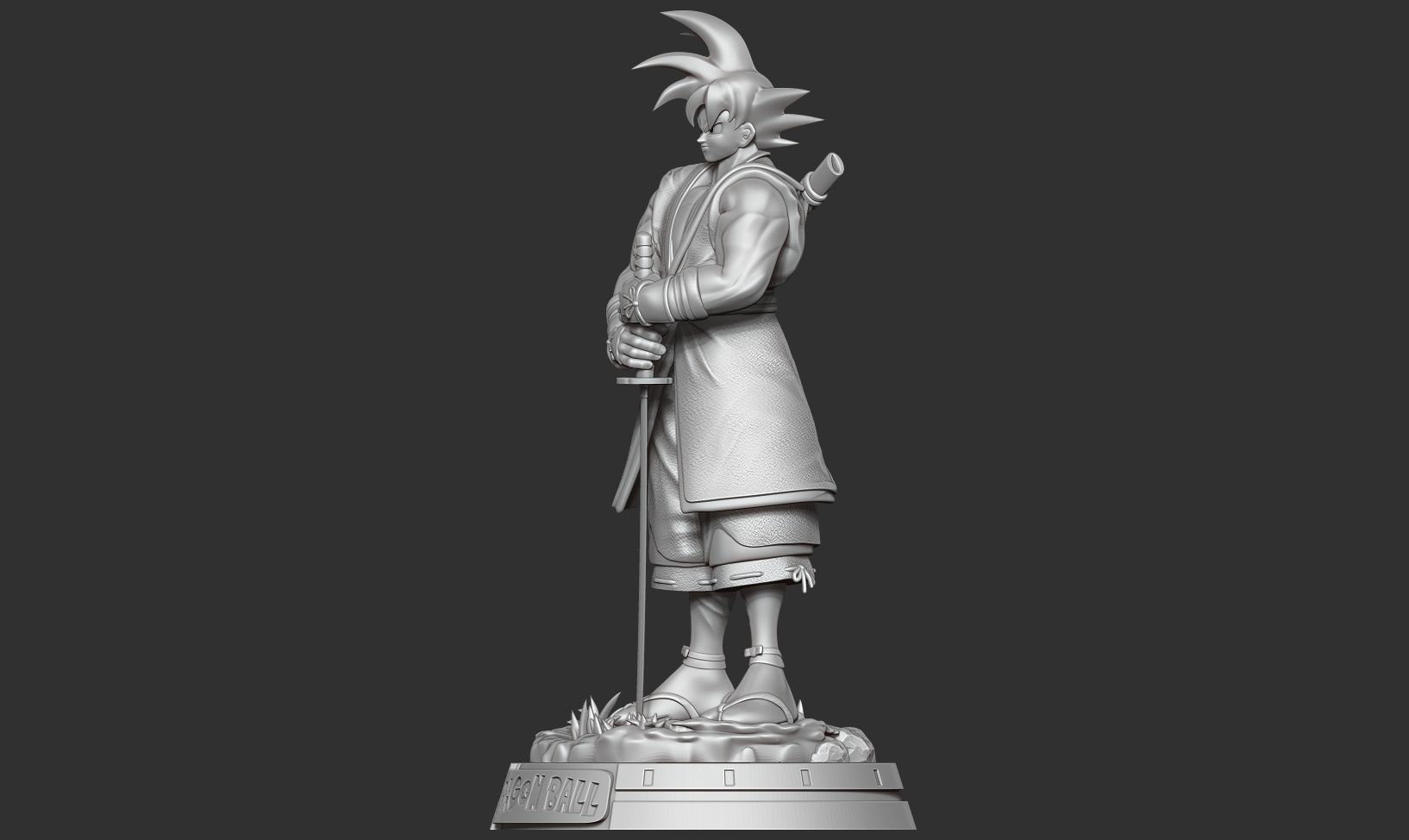 Samurai Goku 3D print model_16