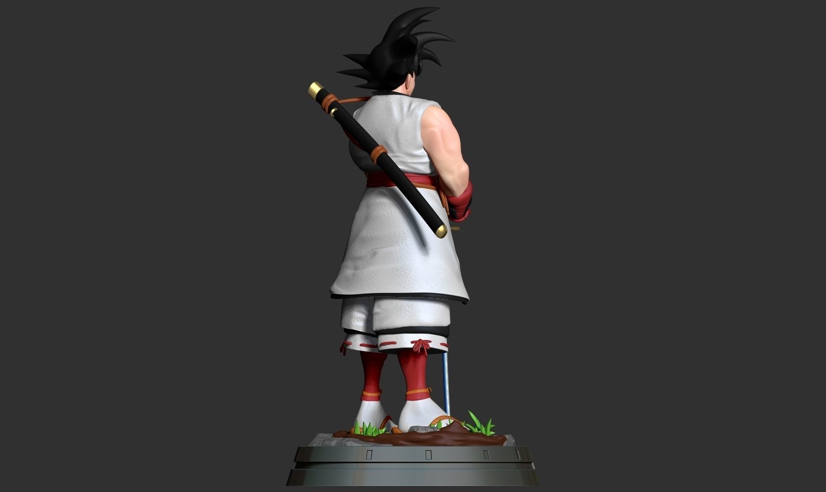 Samurai Goku 3D print model_21