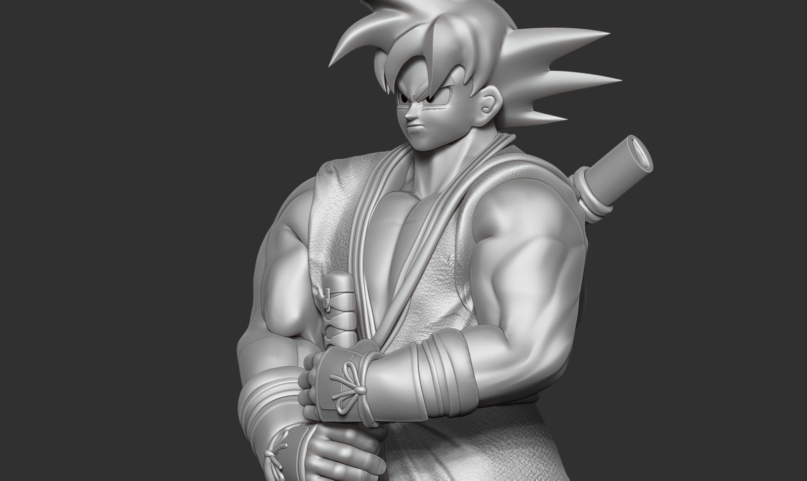 Samurai Goku 3D print model_8