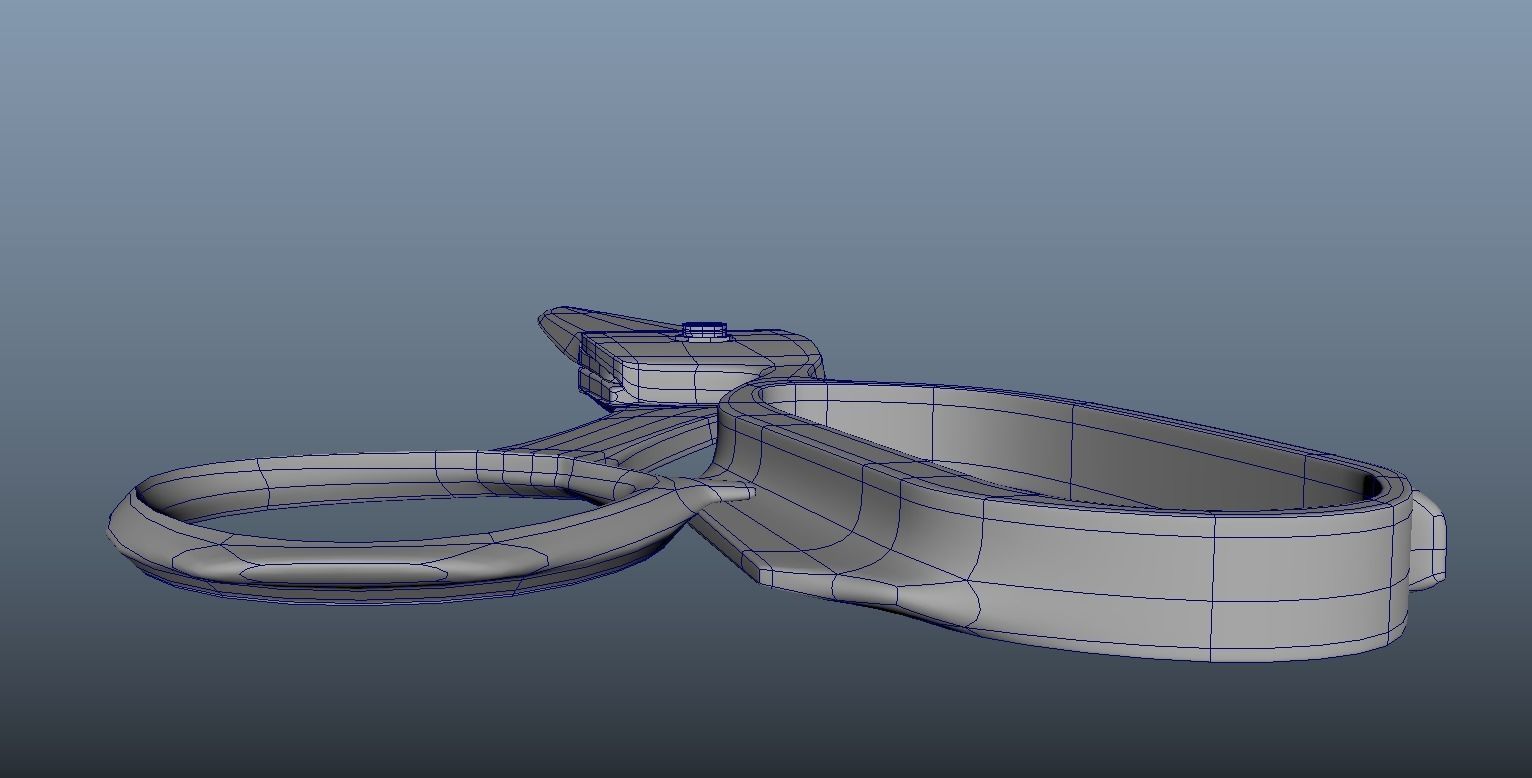 Scissor 3D model_5