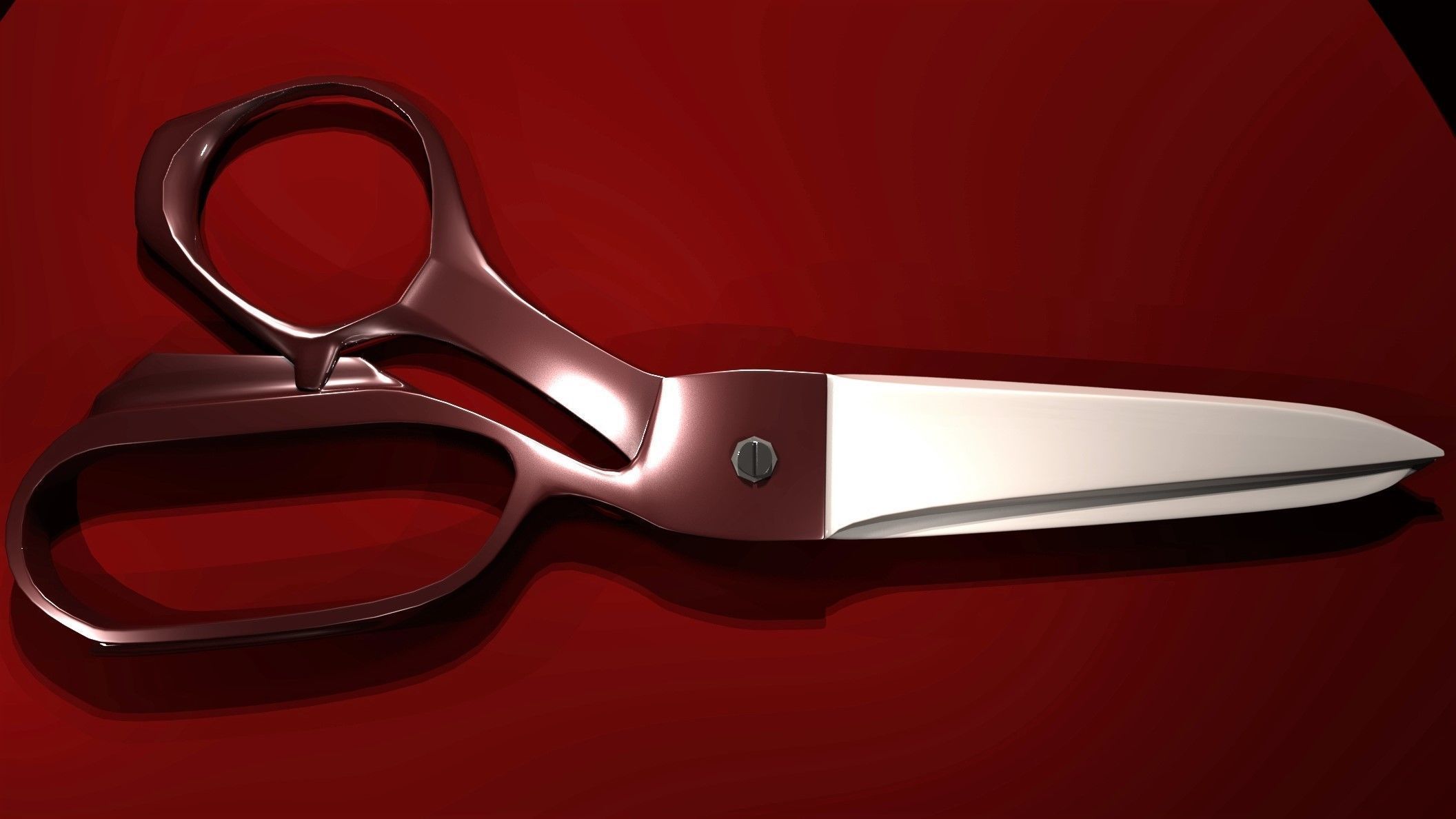 Scissor 3D model_1