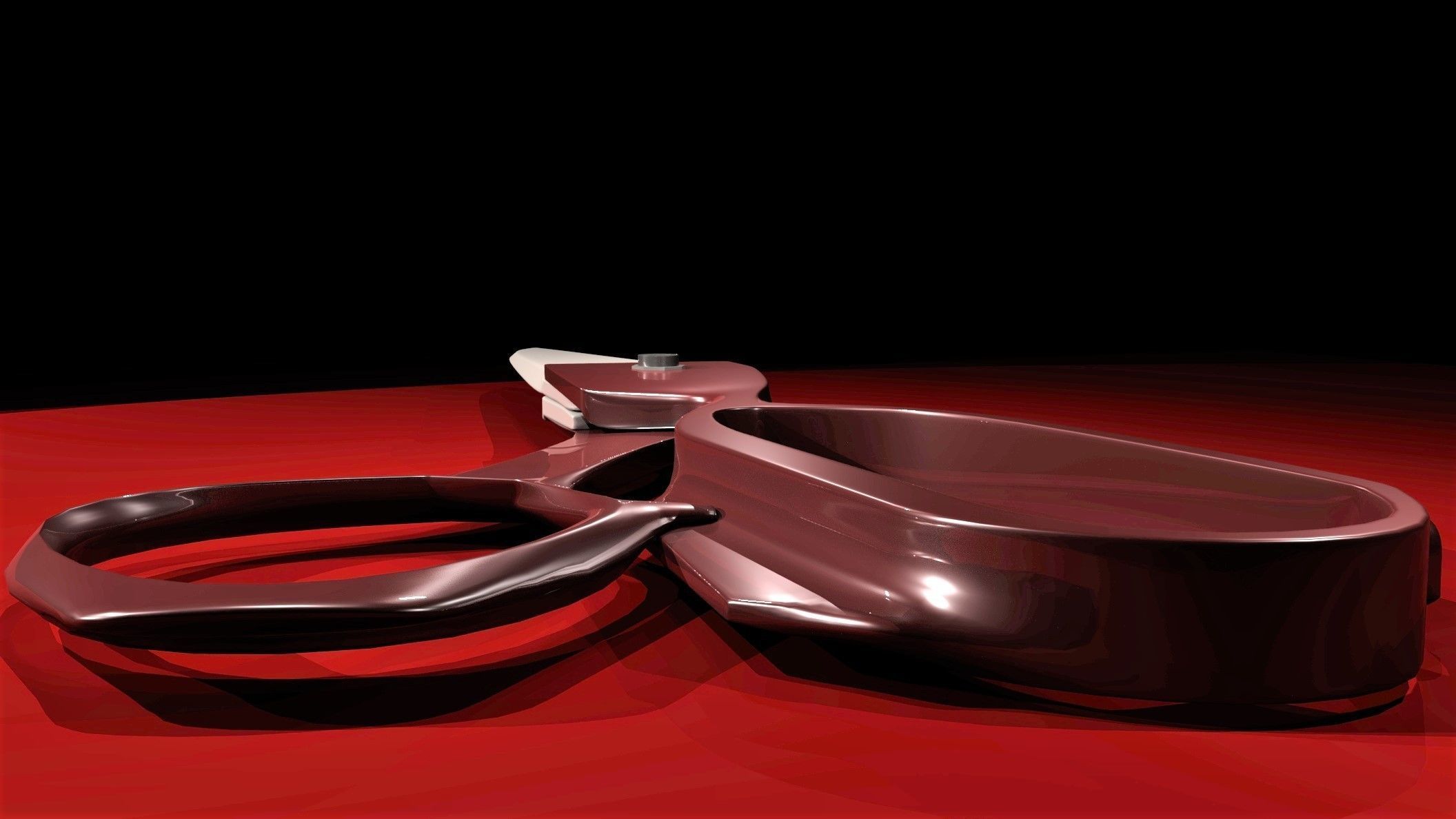 Scissor 3D model_4