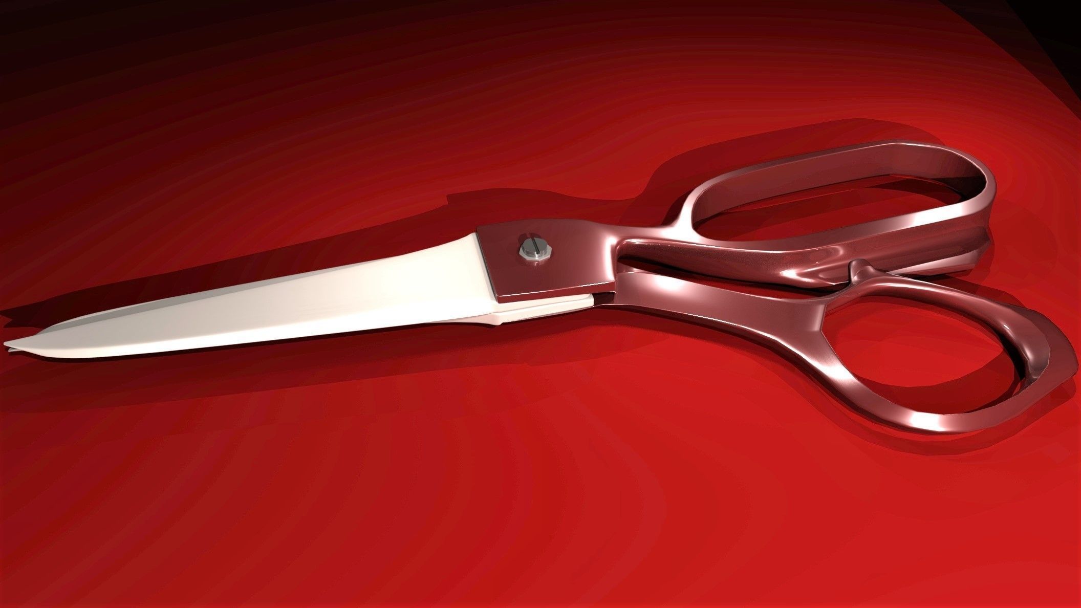 Scissor 3D model_2