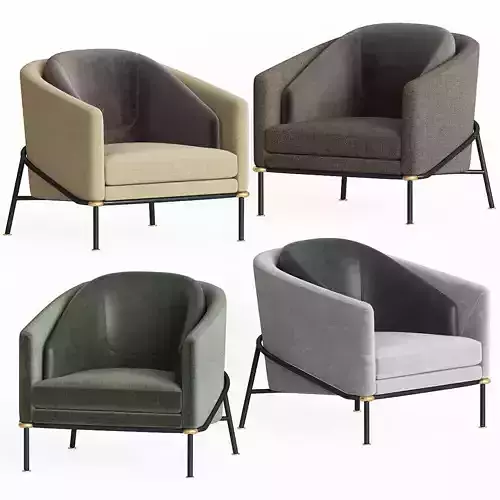 Minotti Filnoir Armchair