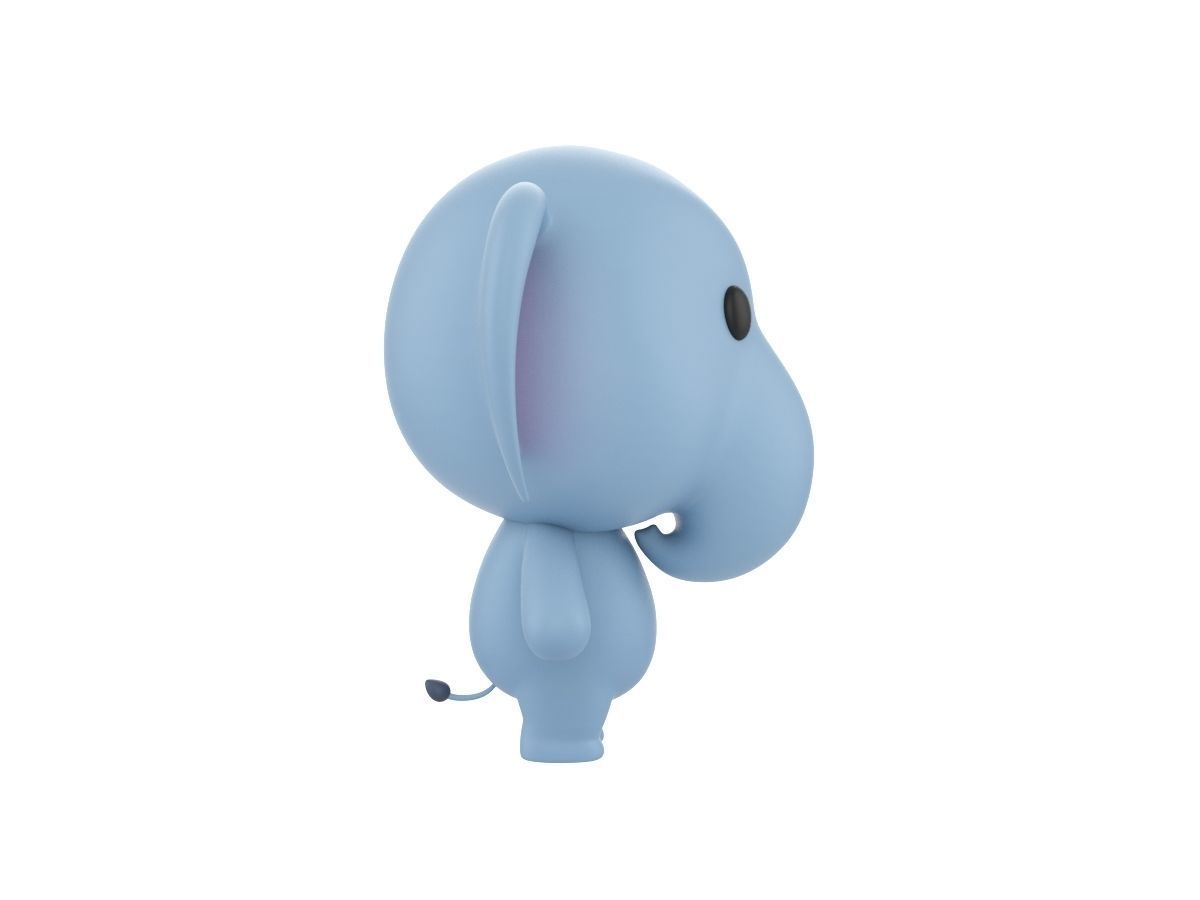 Character036 Elephant 3D model_3
