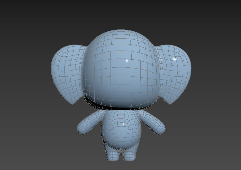 Character036 Elephant 3D model_16