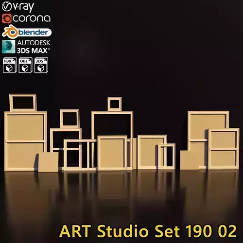 Artist Studio Canvas Set 190 02