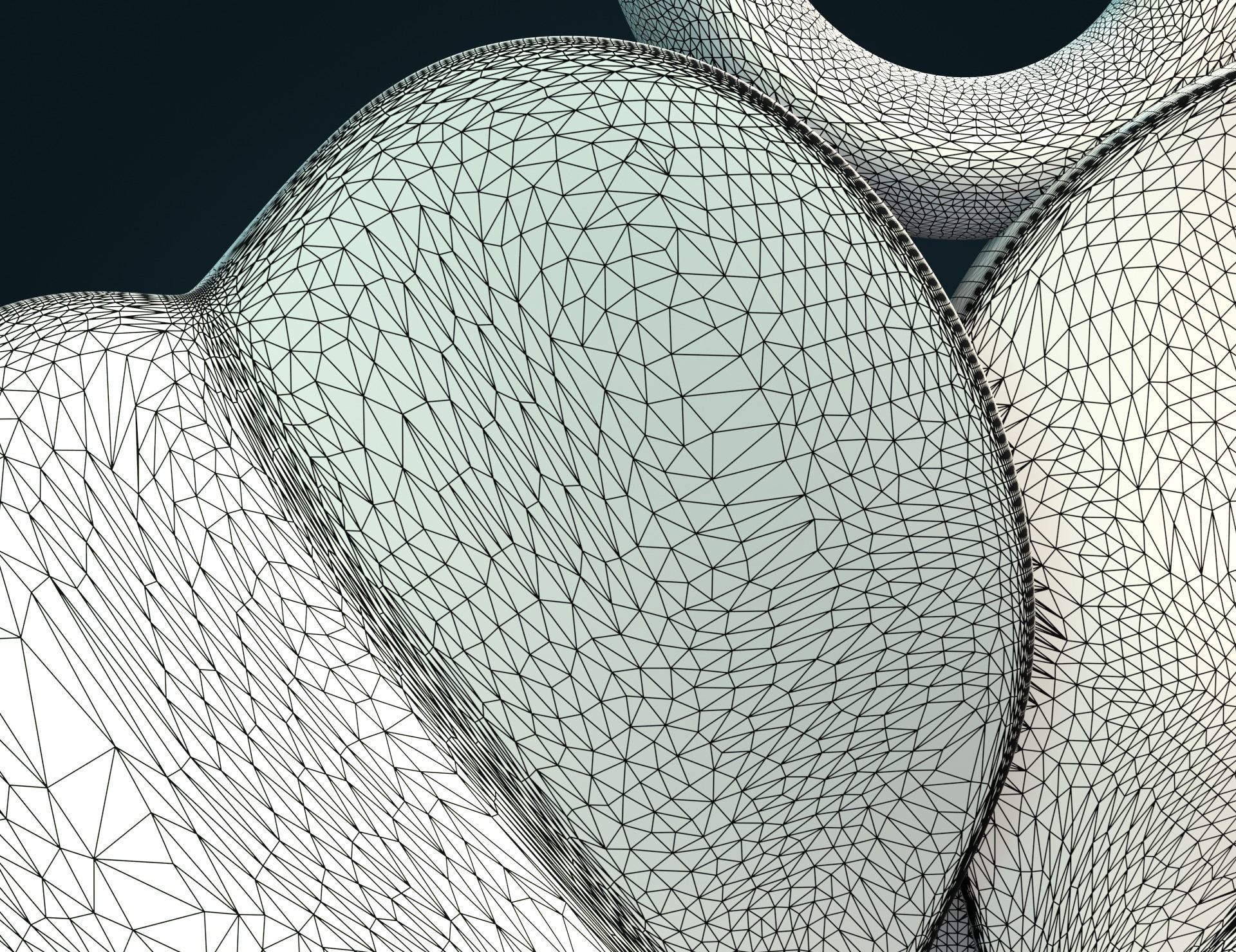 Clover Pendant 3D print model_10