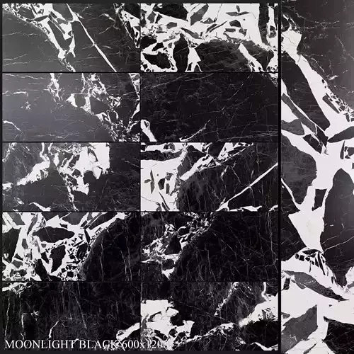 Yurtbay Seramik Moonlight Black 600x1200