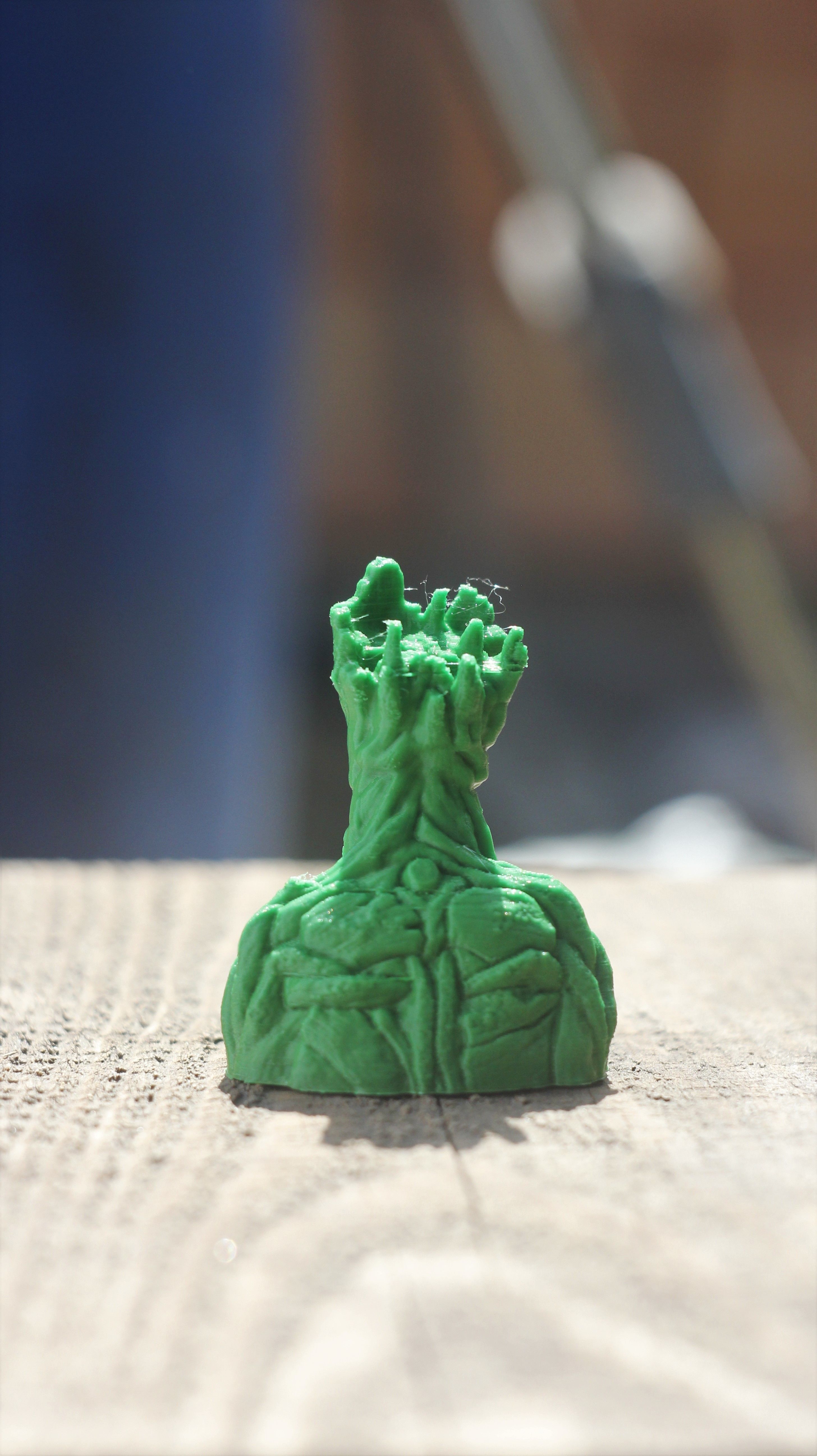 Groot Bust 3D print model_2