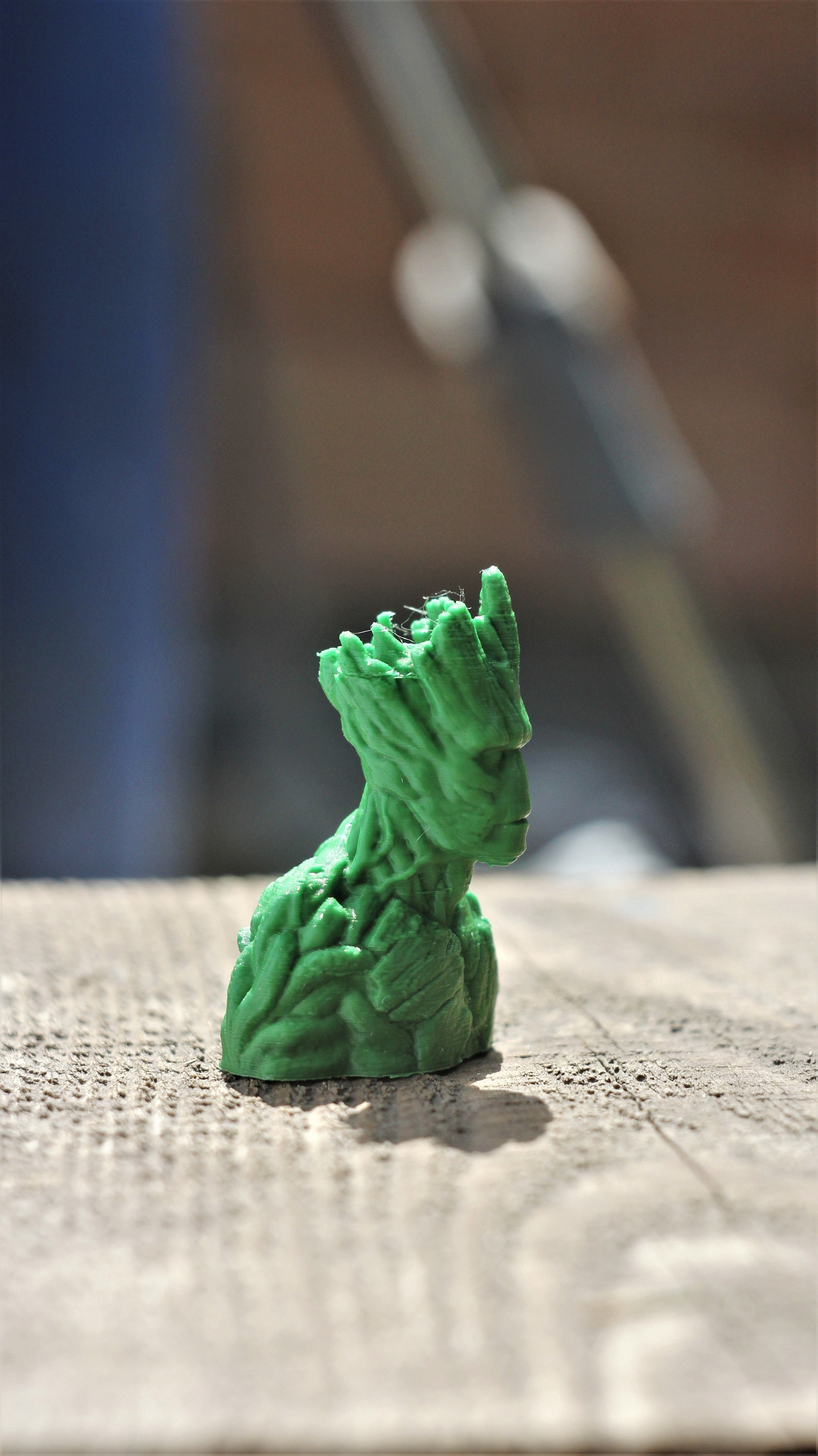Groot Bust 3D print model_1