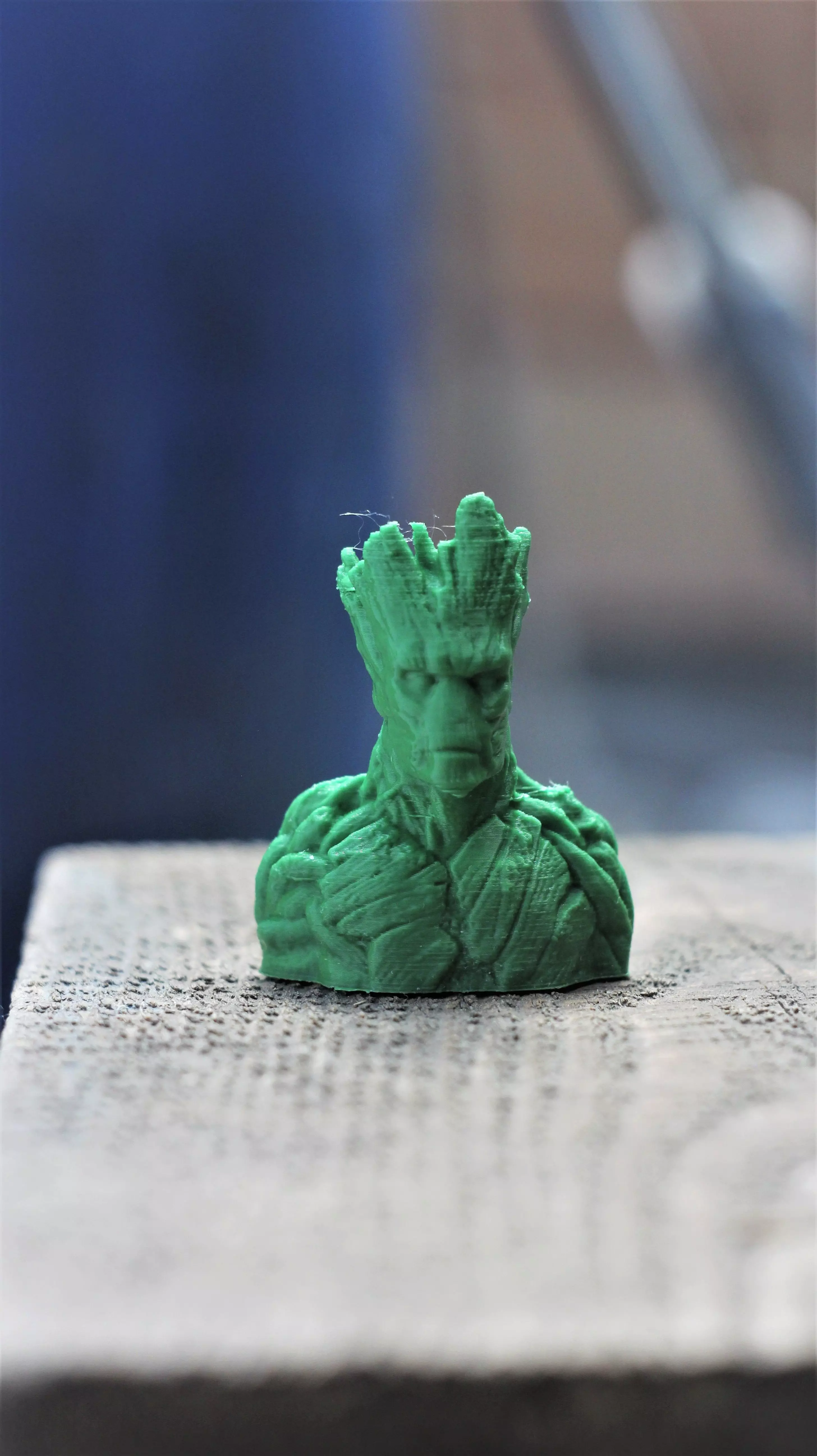 Groot Bust 3D print model_0