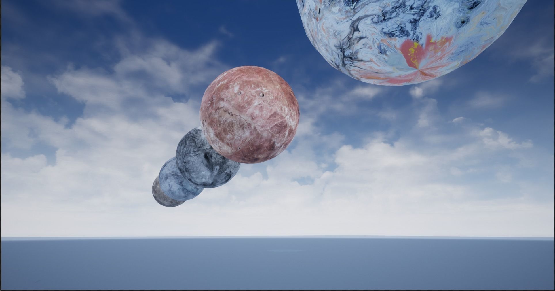 4K PBR Fictional Planets Low-poly 3D model_18