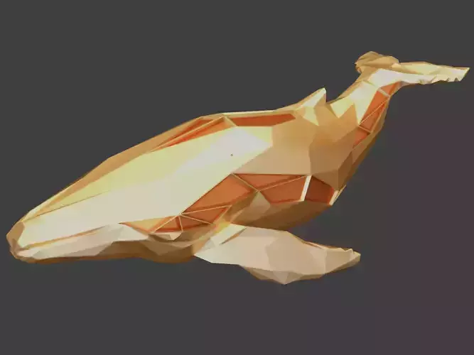 Polygonal Humpback Whale Parametric