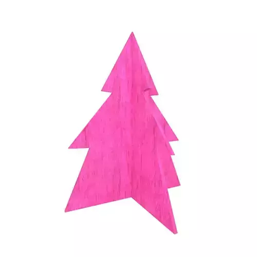 Wooden Christmas Trees v1 004
