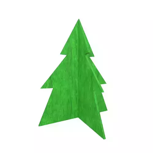 Wooden Christmas Trees v1 006