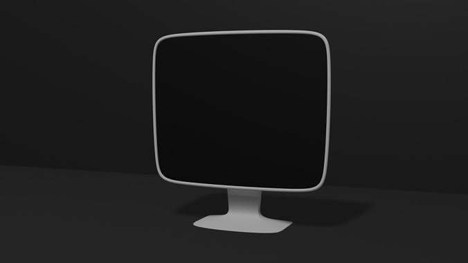 Monitor 3d model mirror Free 3D model