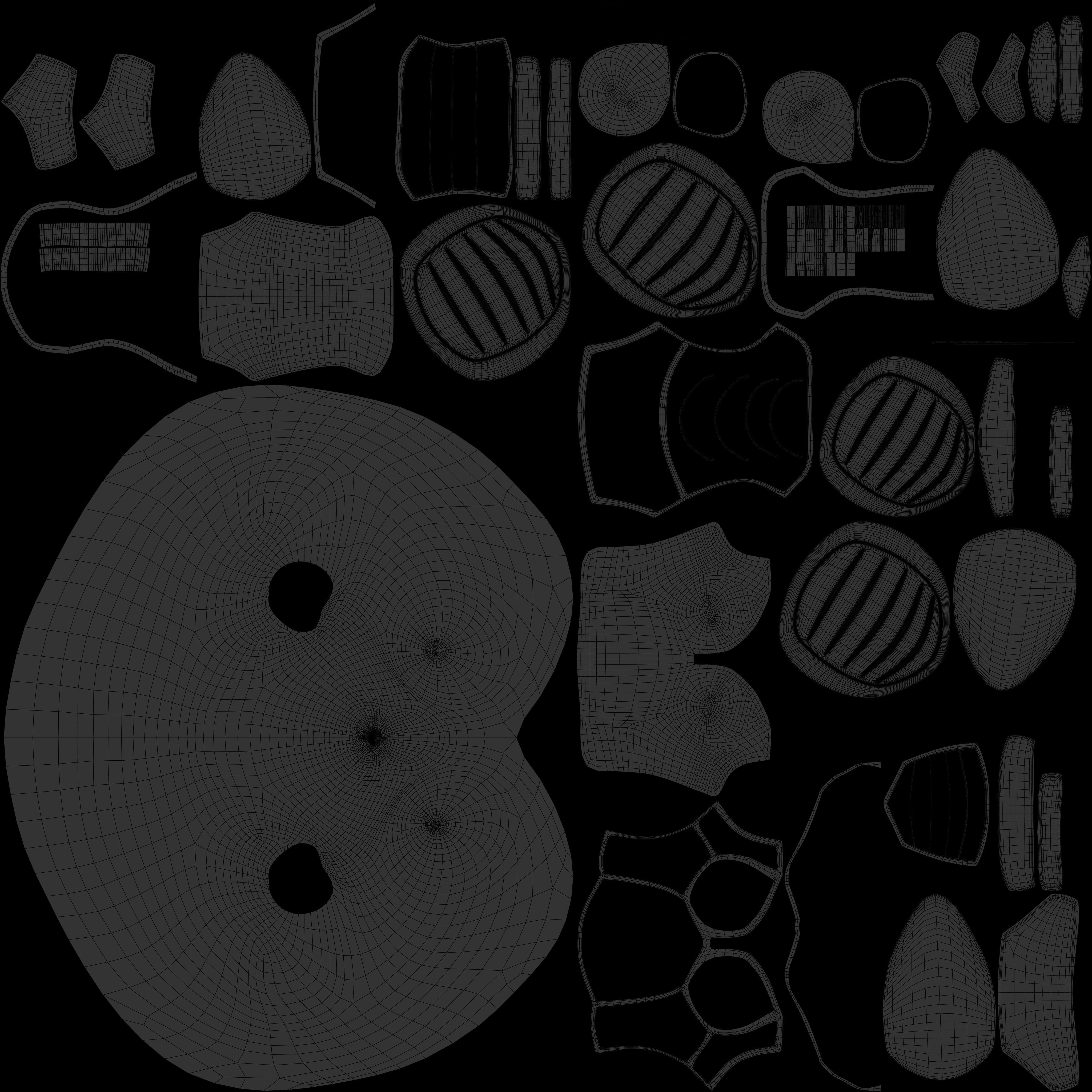 Dragon ball Female Saiyan Battle Armor 3D print model_9