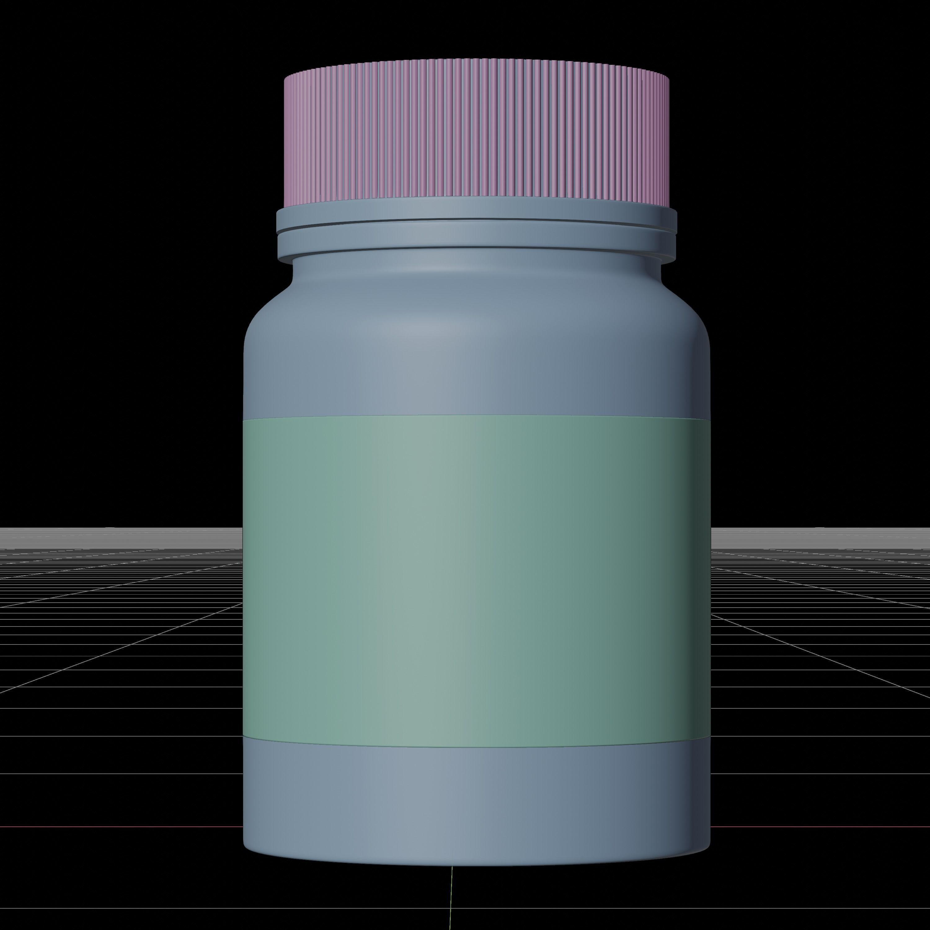 Medical Mockup 001 Low-poly 3D model_2