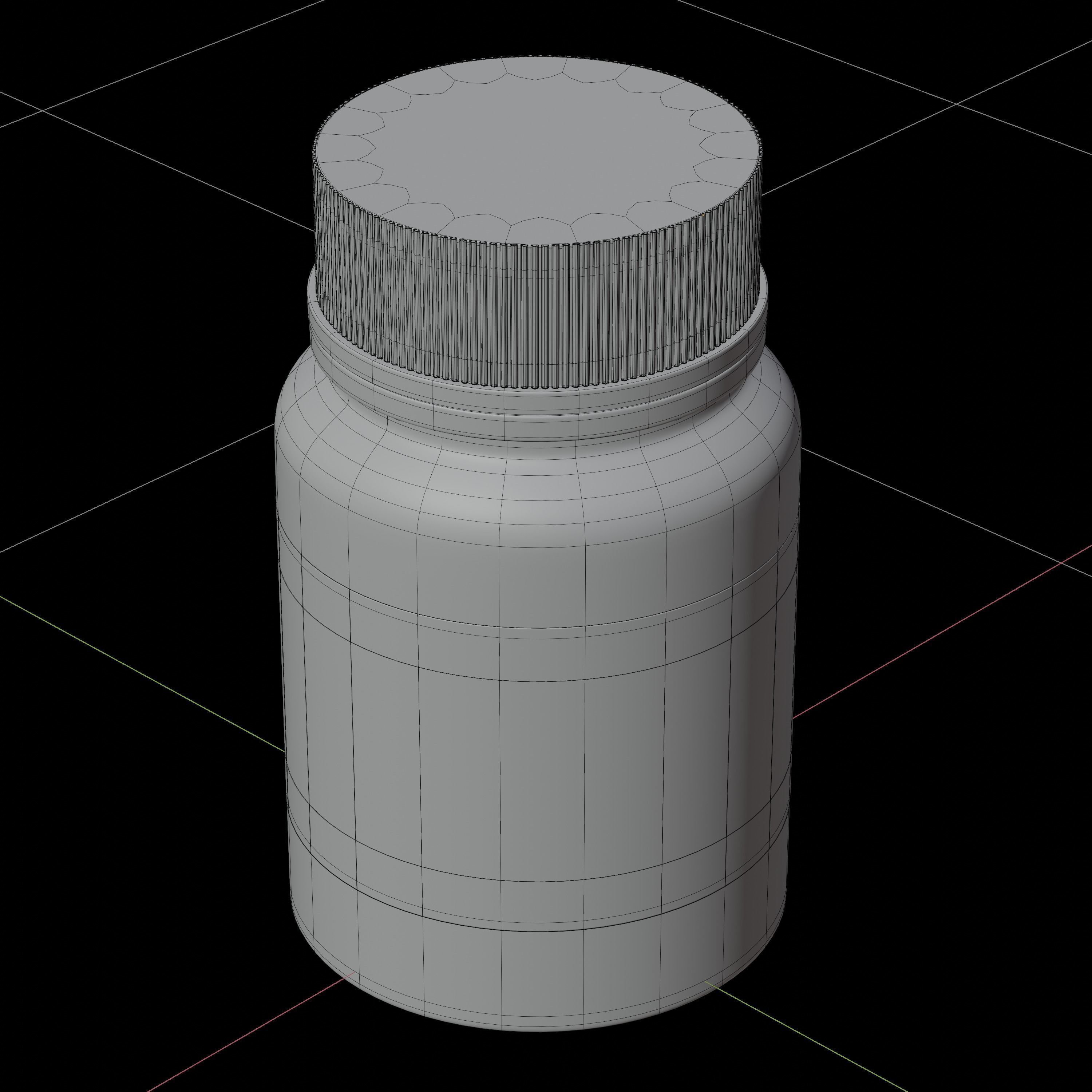 Medical Mockup 001 Low-poly 3D model_7