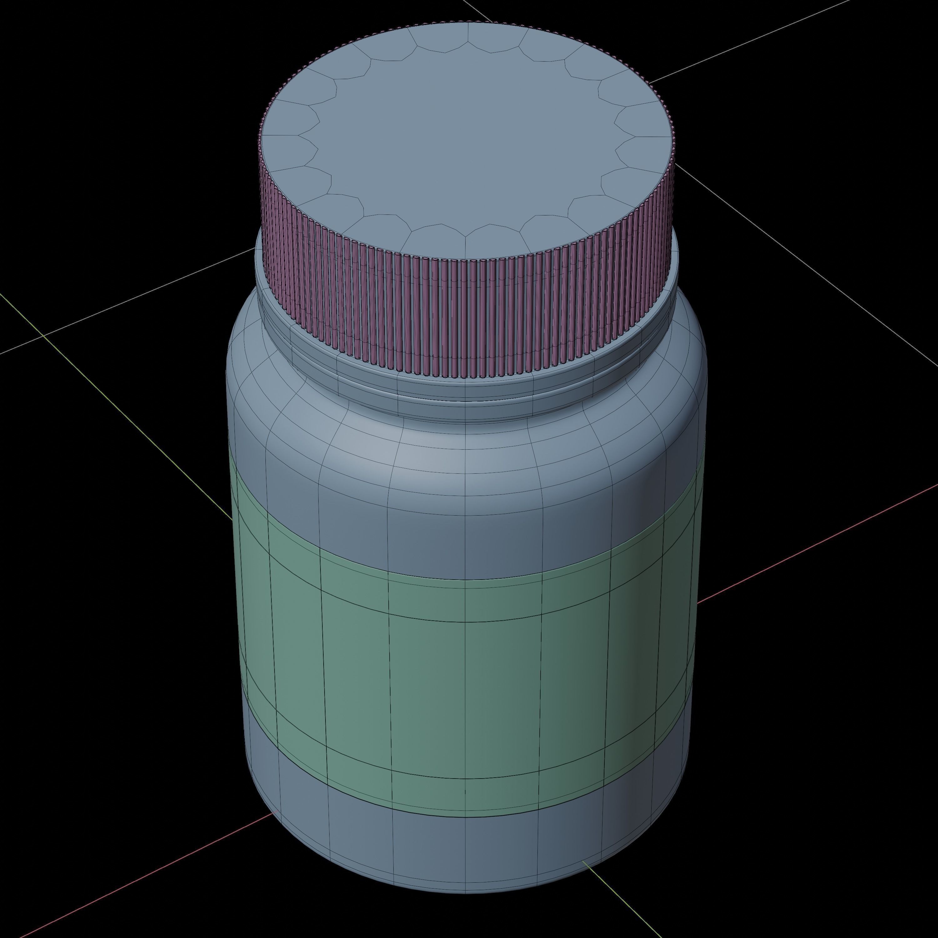 Medical Mockup 001 Low-poly 3D model_10