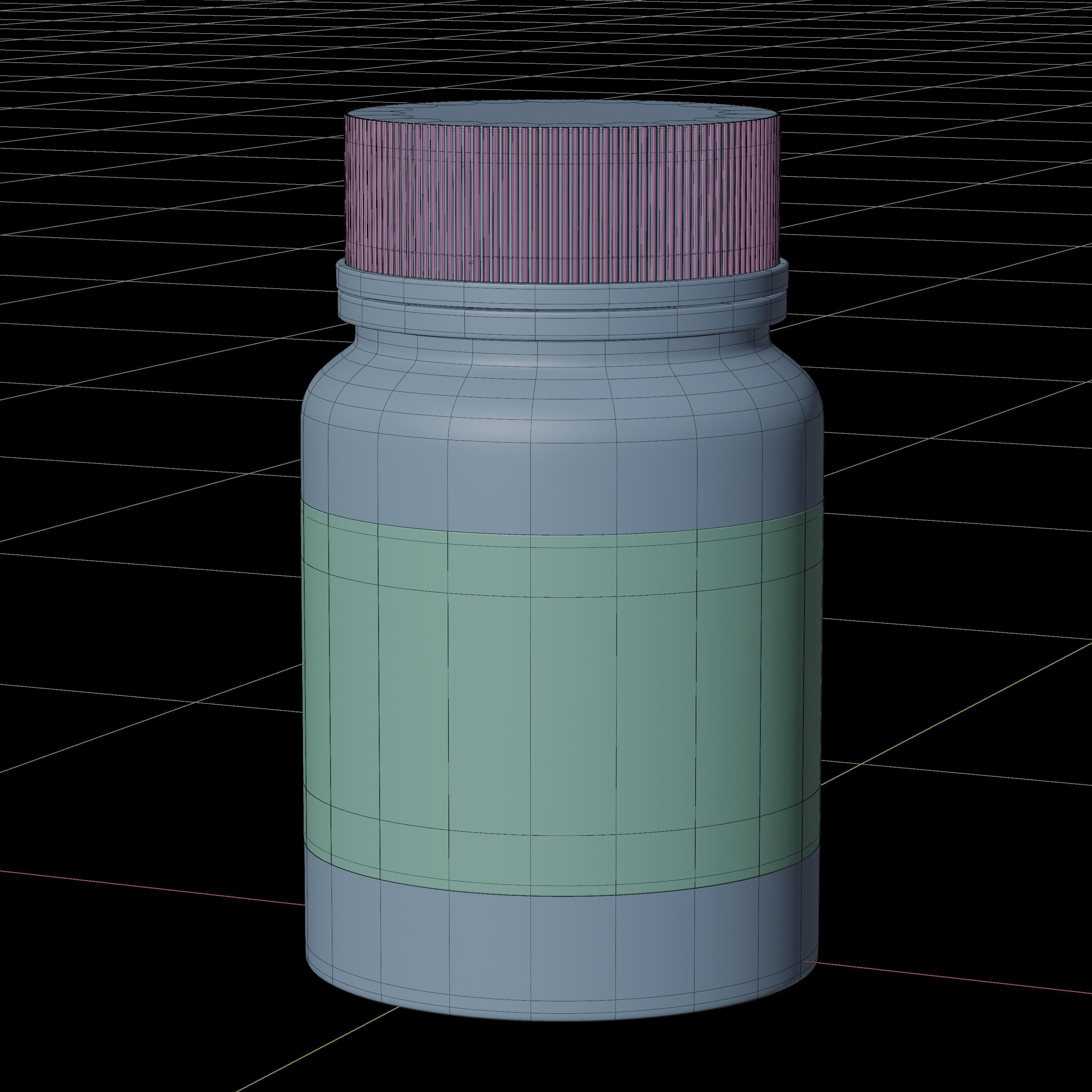 Medical Mockup 001 Low-poly 3D model_9