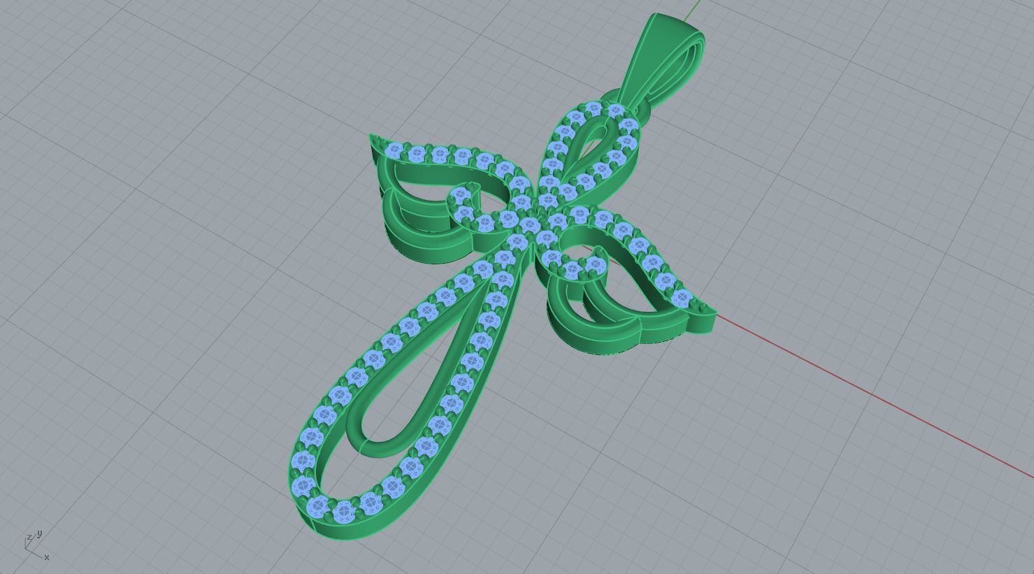 CROSS ANGEL N-219 3D print model_13