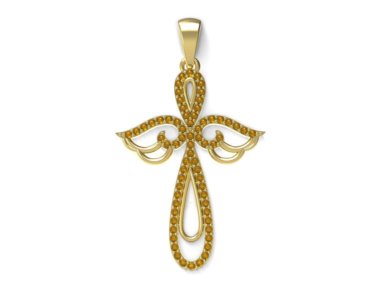 CROSS ANGEL N-219 3D print model_3