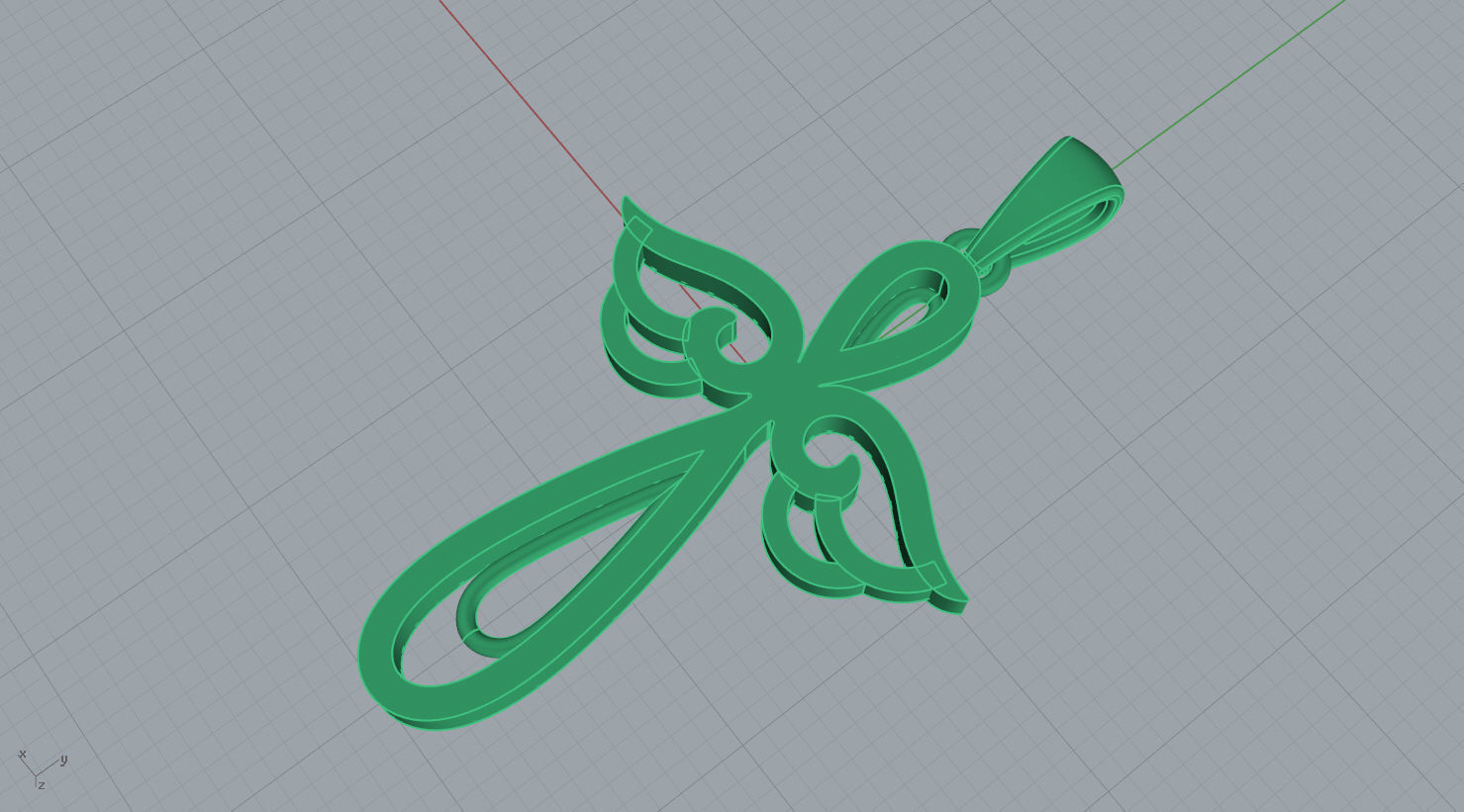 CROSS ANGEL N-219 3D print model_14