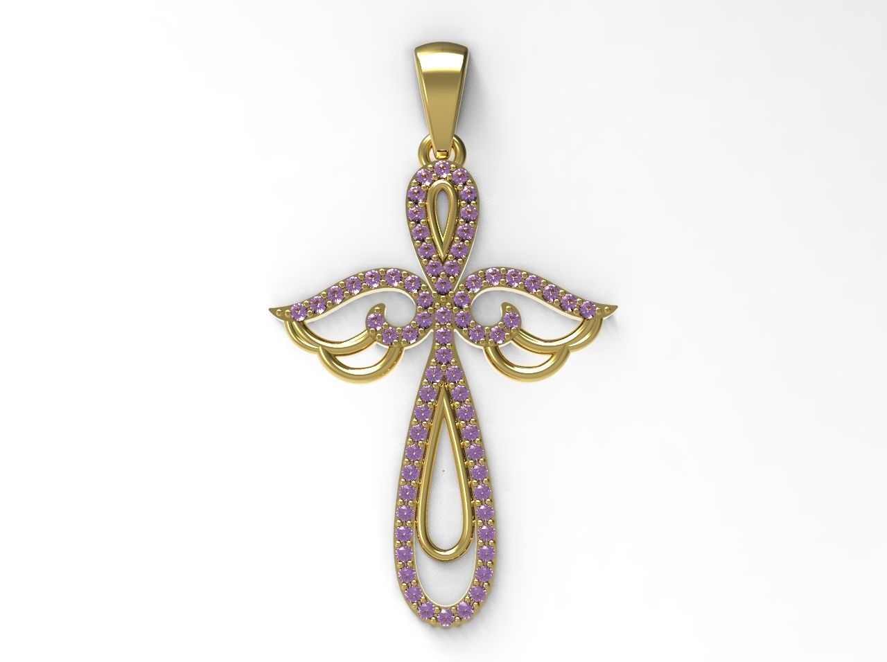 CROSS ANGEL N-219 3D print model_9