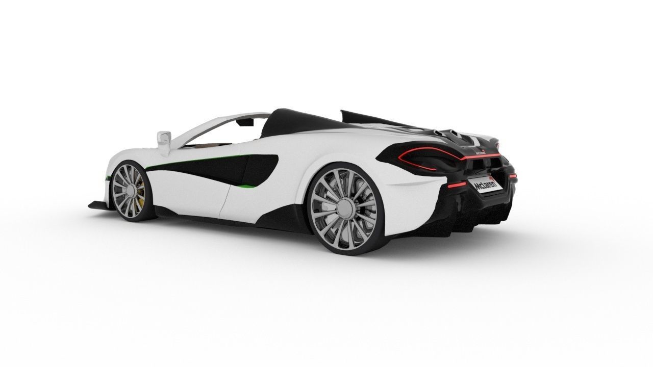 Mclaren 600 lt Free low-poly 3D model_5