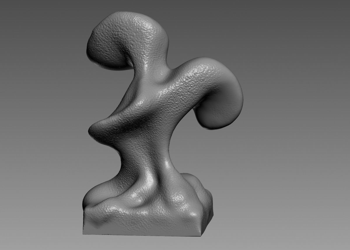 Modern Abstract Decorative sculpture 3d print model 3D print model_20