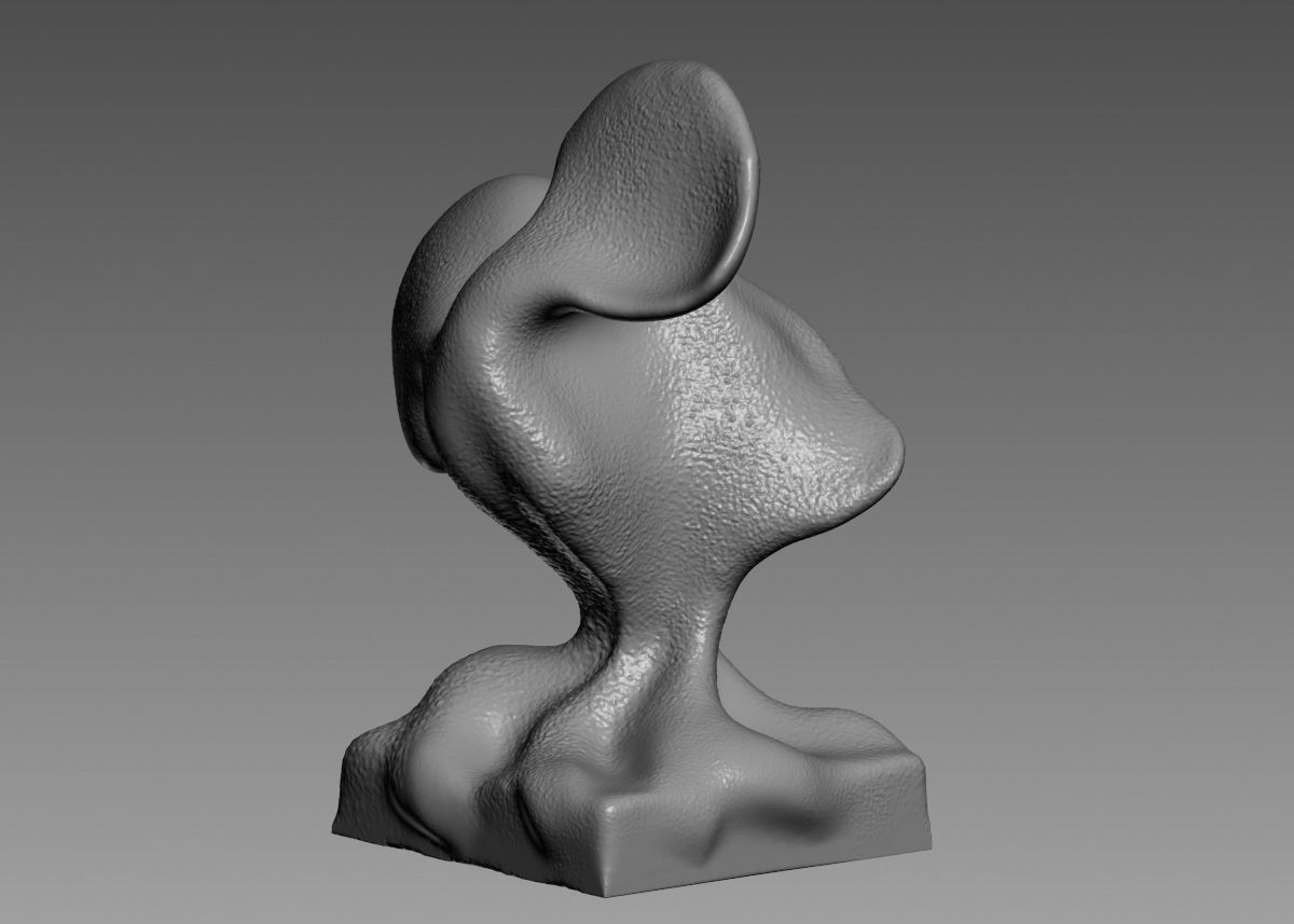 Modern Abstract Decorative sculpture 3d print model 3D print model_32